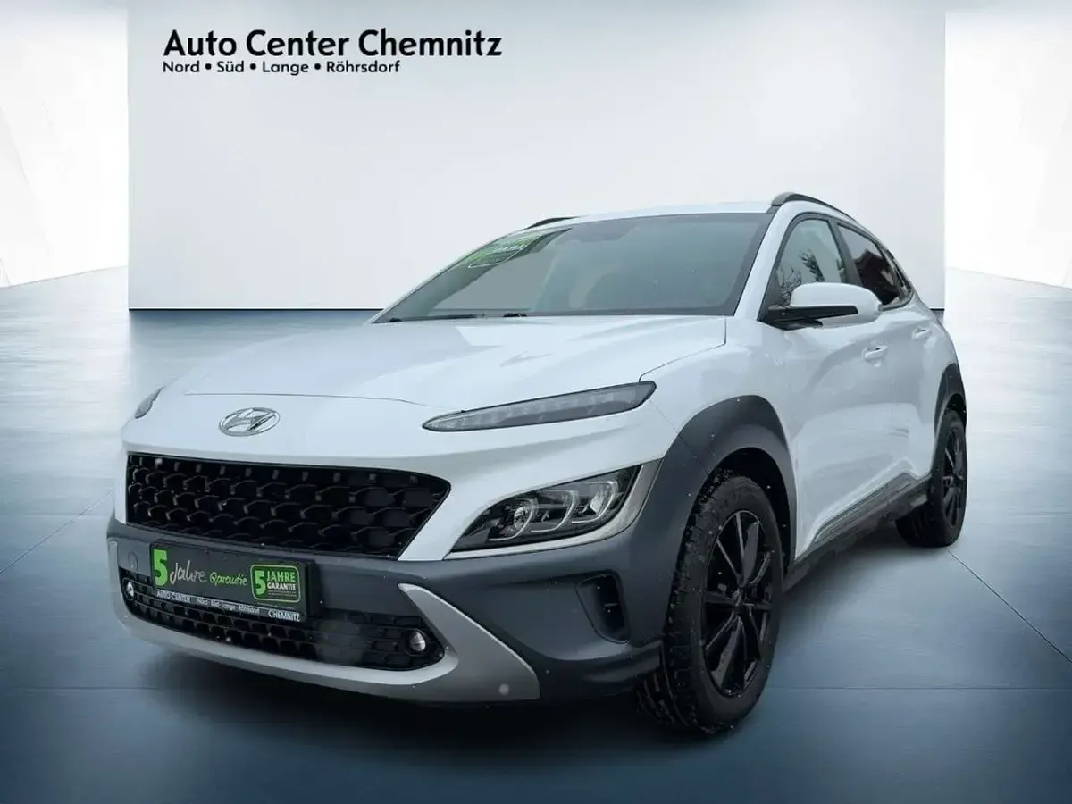 Gebraucht Hyundai Kona Prime 199 PS (146 kW) 2021 Weiß SUV