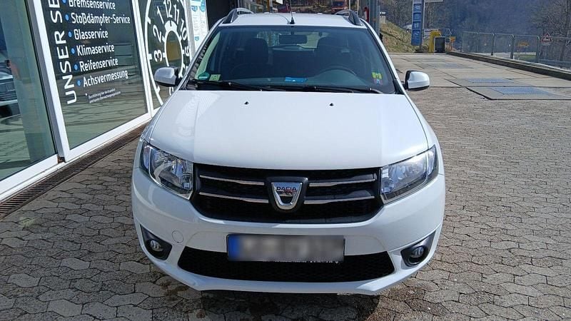 Gebraucht Dacia Logan MCV 90 PS (66 kW) 2013 Weiß Kombi