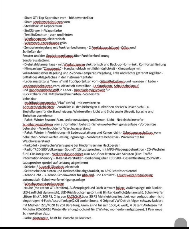 Gebraucht VW Golf V GTI 200 PS (147 kW) 2007 Gelb Limousine