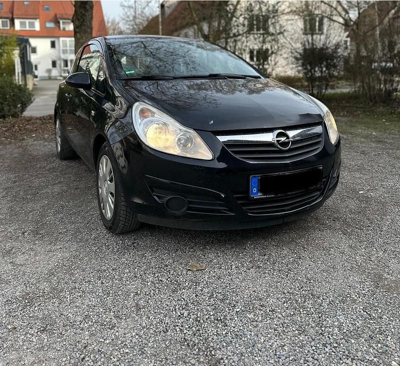 Second-hand Opel Corsa 69 CP (50 kW) 2009 Negru Hatchback