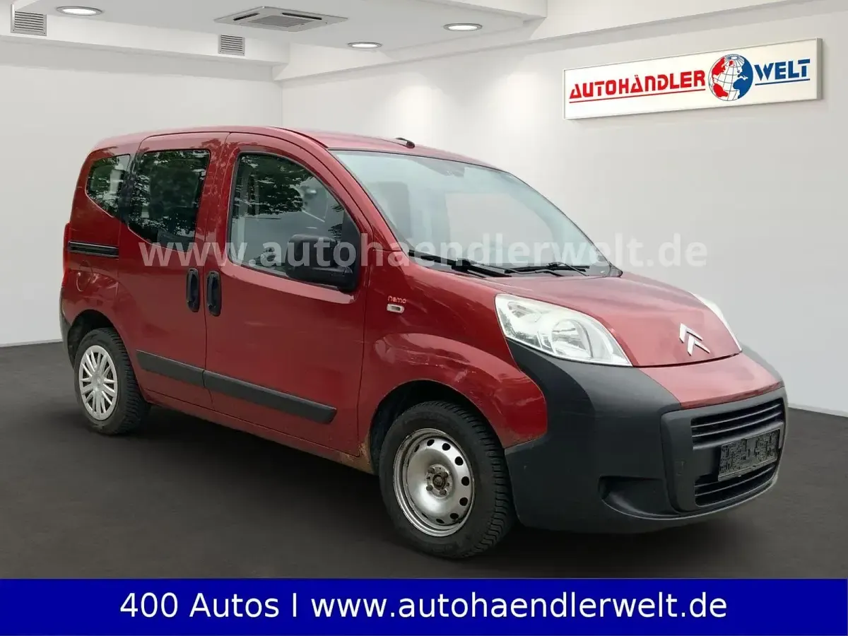 Gebraucht Citroën Nemo 73 PS (53 kW) 2009 Rot Van / Kleinbus