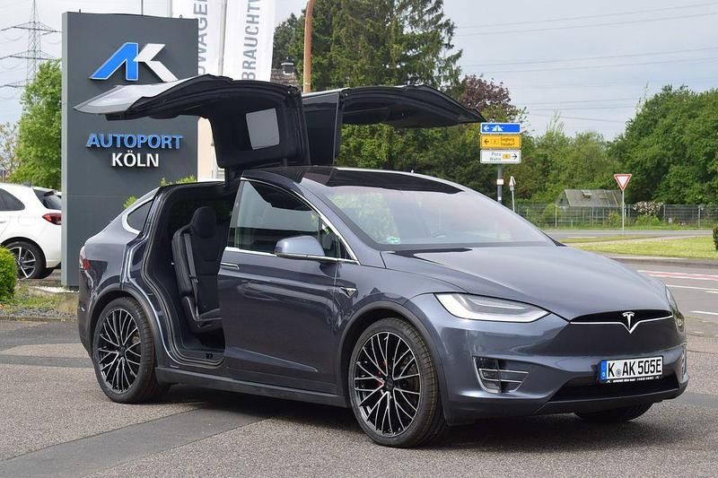 Gebraucht Tesla Model X Performance 584 kW (795 PS) 2020 Grau metallic SUV