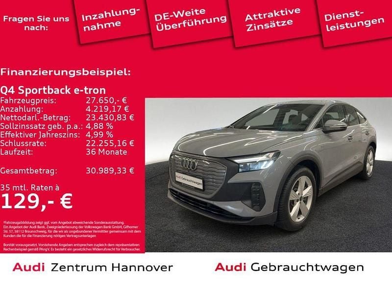 Gebraucht Audi e-tron Sportback 150 kW (204 PS) 2022 C2 kieselgrau SUV