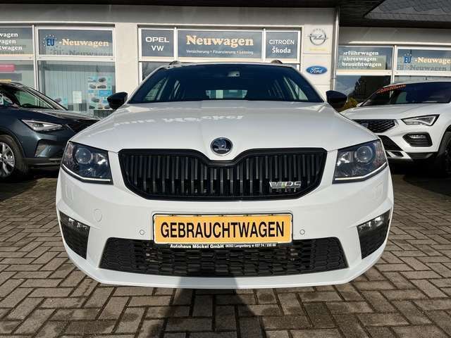Gebraucht Skoda Octavia RS 184 PS (135 kW) 2015 Weiß Kombi