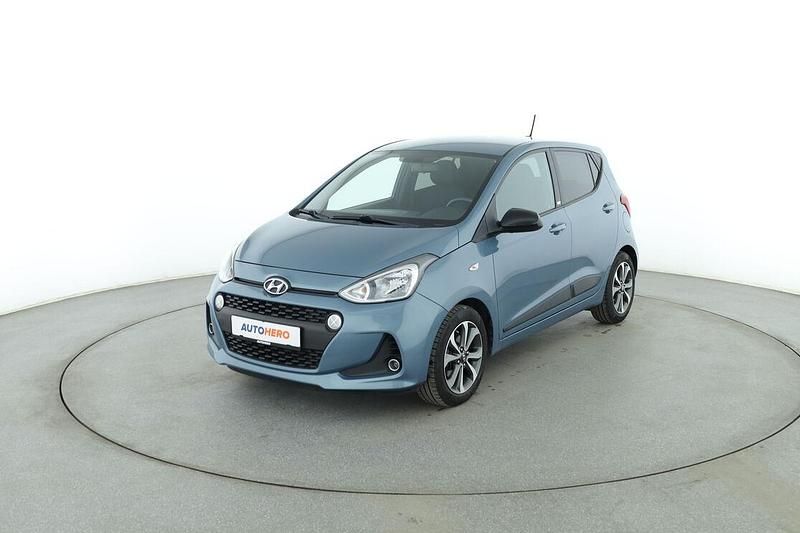 Gebraucht Hyundai i10 Passion Plus 67 PS (49 kW) 2018 Blau Kleinwagen