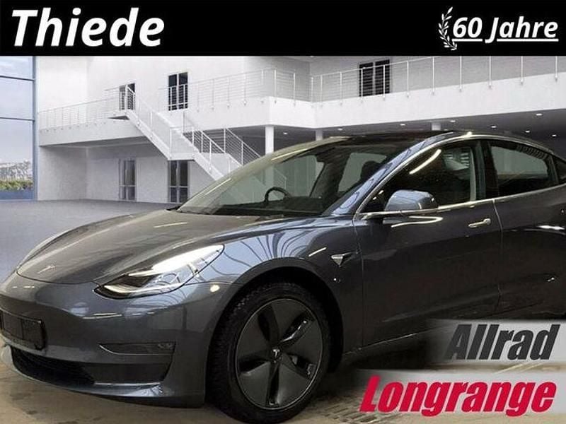 Grau metallic Gebraucht 2019 Tesla Model 3 Limousine | 22.200 € (Superpreis) - Bild 1/3