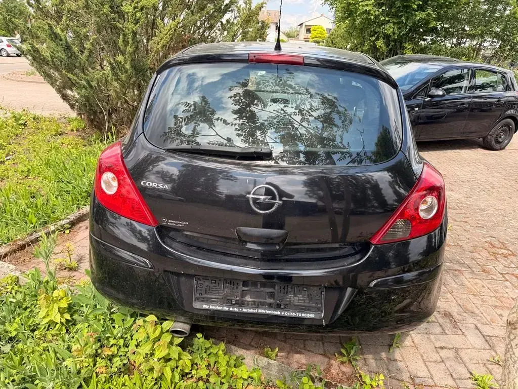 Gebraucht Opel Corsa Edition 80 PS (58 kW) 2009 Schwarz Kleinwagen