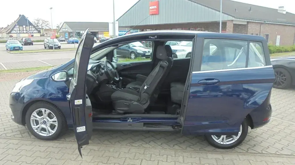 Gebraucht Ford B-MAX Titanium 101 PS (74 kW) 2013 Blau Van / Kleinbus