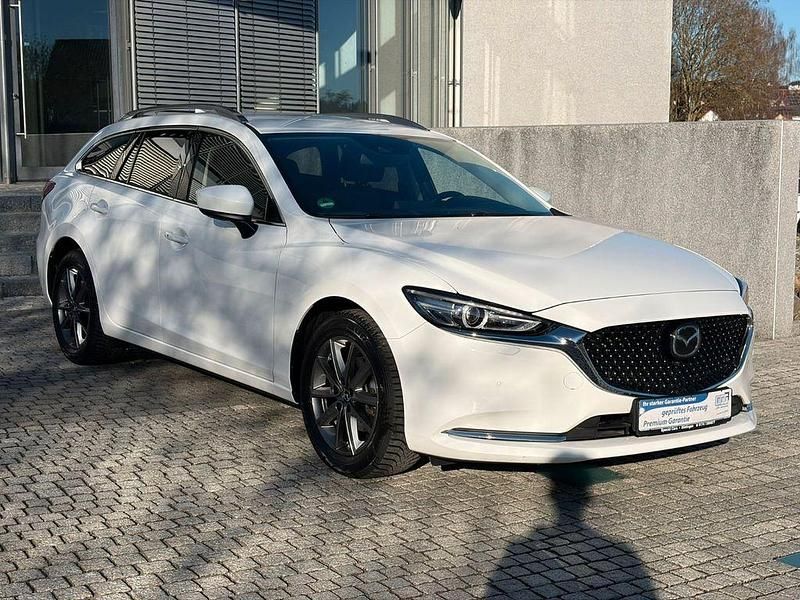 Gebraucht Mazda 6 Sports-Line 165 PS (121 kW) 2020 Weiß Kombi