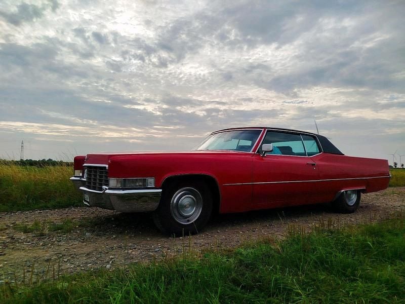 Gebraucht Cadillac Coupé DeVille 375 PS (275 kW) 1969 Rot Coupé