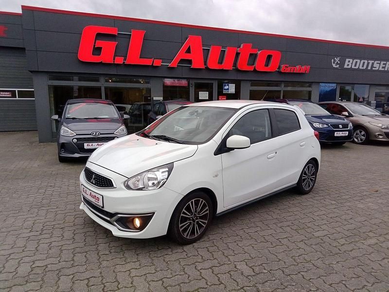 Weiß Gebraucht 2017 Mitsubishi Space Star Kleinwagen | 7.990 € (Fairer Preis) - Bild 1/4