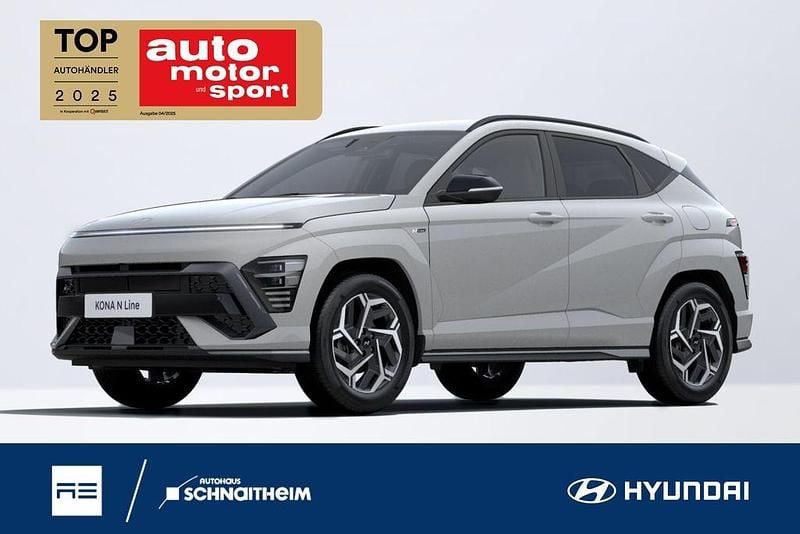 Cyber grey (c5g) Neu 2025 Hyundai Kona N Line SUV | 29.790 € (Fairer Preis) - Bild 1/3