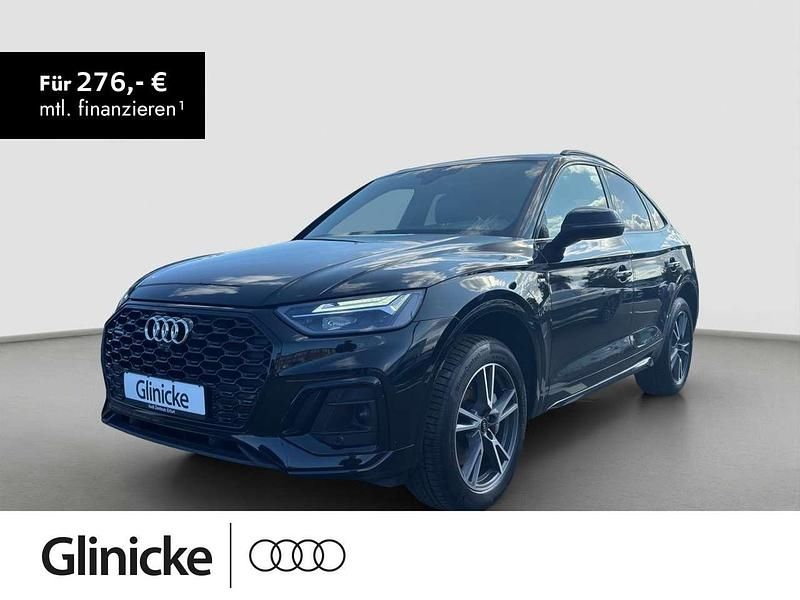 Mythosschwarz metallic Gebraucht 2021 Audi Q5 SUV | 39.770 € (Fairer Preis) - Bild 1/3