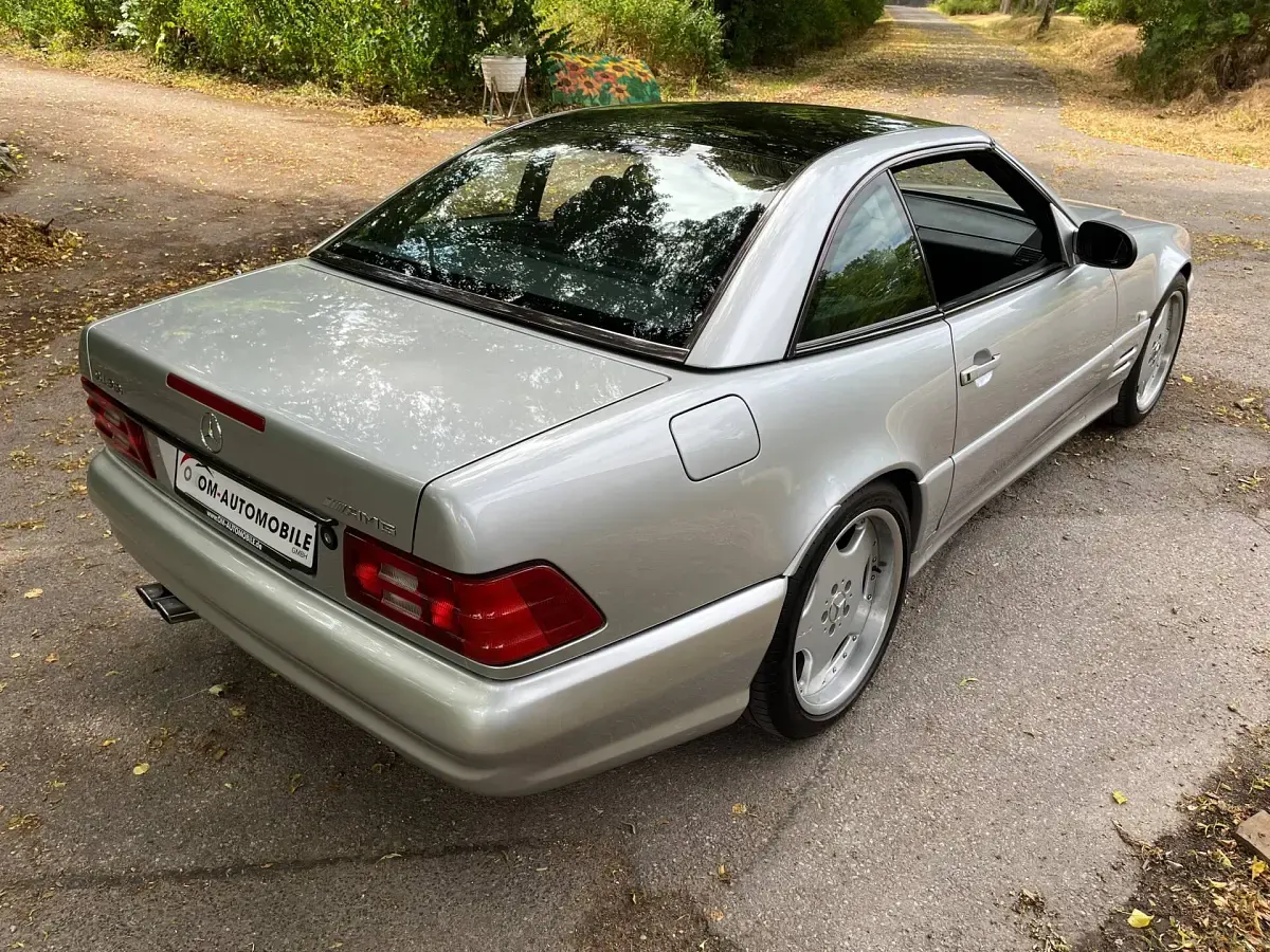Gebraucht Mercedes SL55 AMG AMG 354 PS (260 kW) 1999 Silber Cabrio