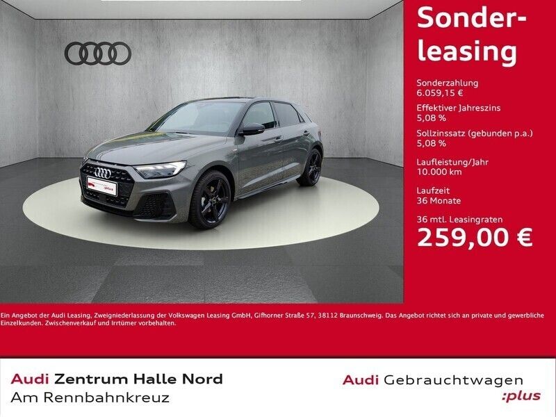 Grau Gebraucht 2022 Audi A1 Sportback S-Line Kleinwagen | 32.980 € - Bild 1/4