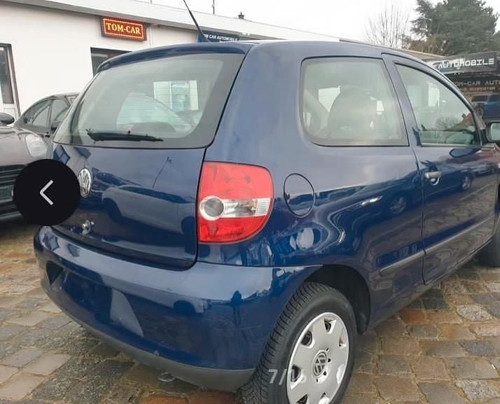 Gebraucht VW Fox 55 PS (40 kW) 2008 Blau Kleinwagen