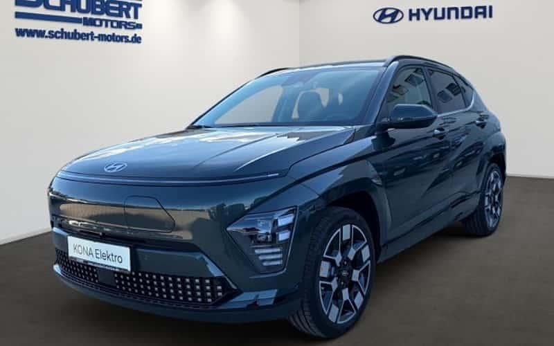 Cypress green Neu 2025 Hyundai Kona Prime SUV | 41.890 € (Etwas zu teuer) - Bild 1/4