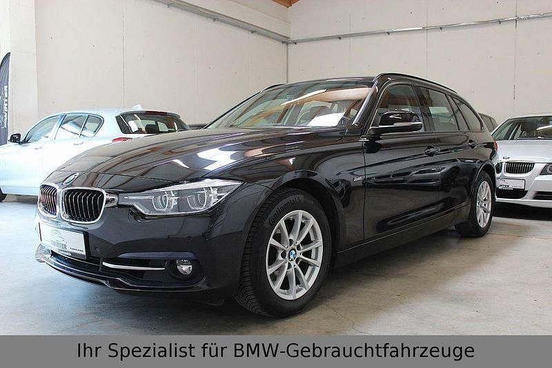 Schwarz Gebraucht 2018 BMW 320 Sport Line Limousine | 18.499 € (Guter Preis) - Bild 1/4