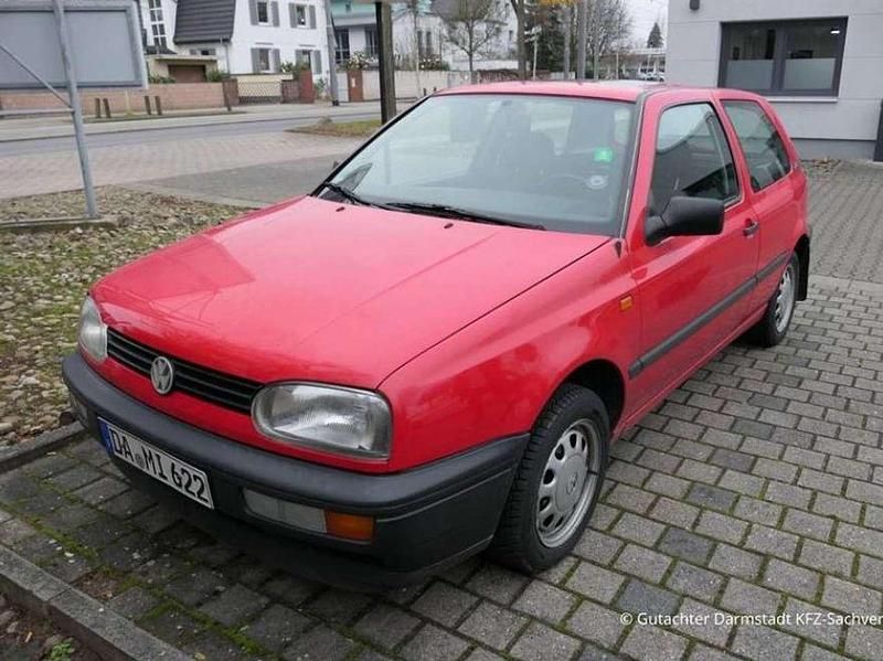 Rot Gebraucht 1994 VW Golf III Limousine | 2.500 € - Bild 1/4