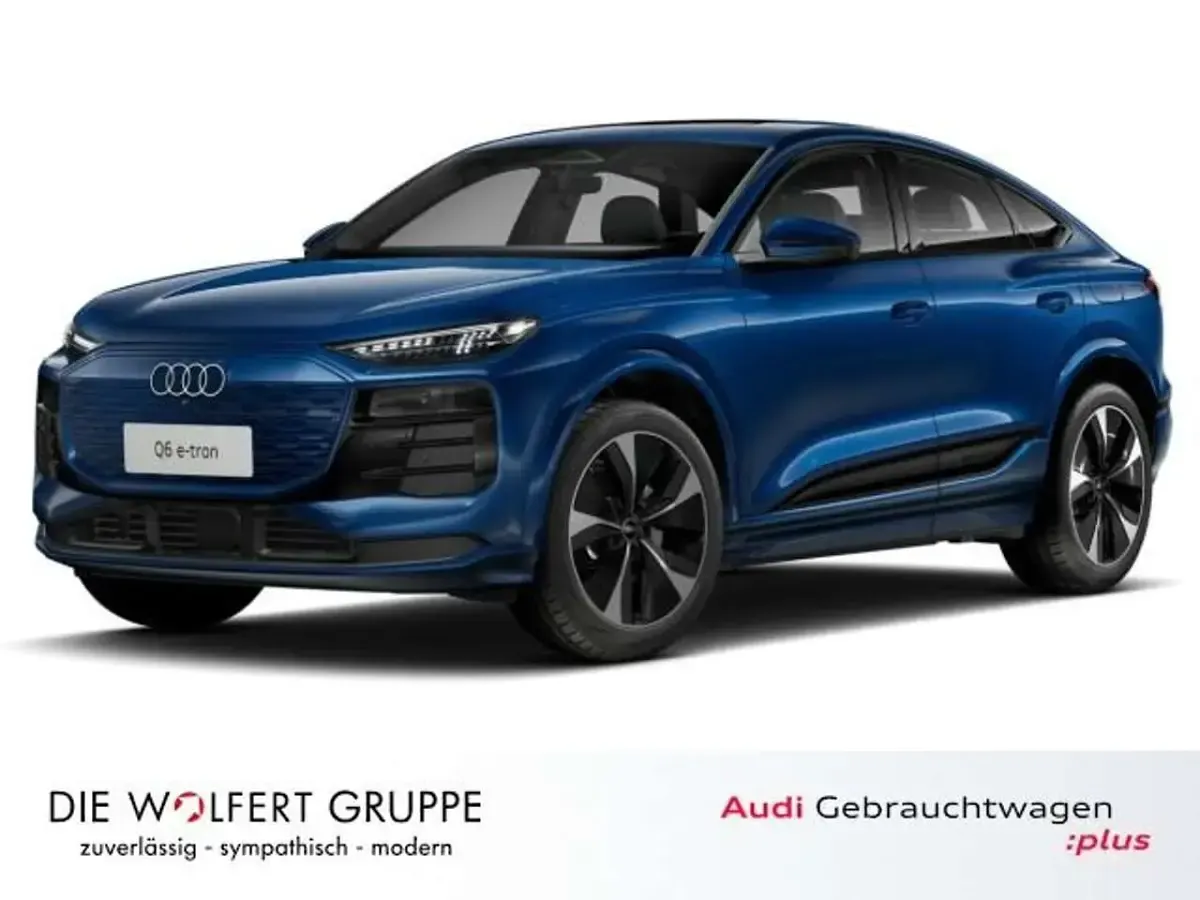 Gebraucht Audi Q6 e-tron Performance 225 kW (306 PS) 2025 Ascariblau metallic SUV