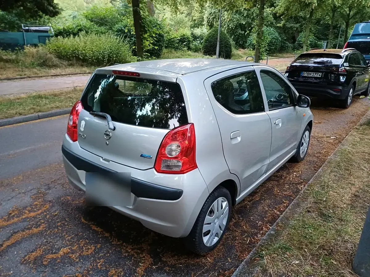 Gebraucht Nissan Pixo 68 PS (50 kW) 2008 Grau Kleinwagen