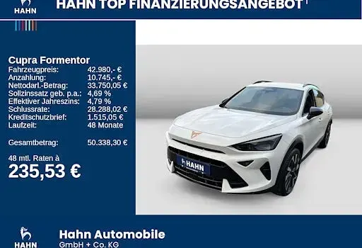 Neu Cupra Formentor VZ 333 PS (244 kW) 2025 Grau SUV