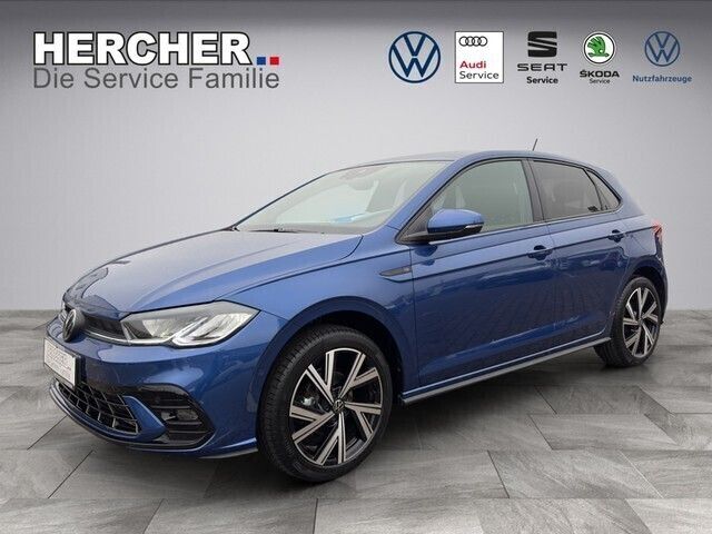 Blue metallic Neu 2025 VW Polo R-line Limousine | 25.780 € (Fairer Preis) - Bild 1/4