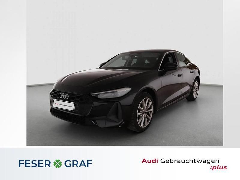 Mythosschwarz metallic Gebraucht 2025 Audi A5 Ambiente Coupé | 45.980 € (Superpreis) - Bild 1/4