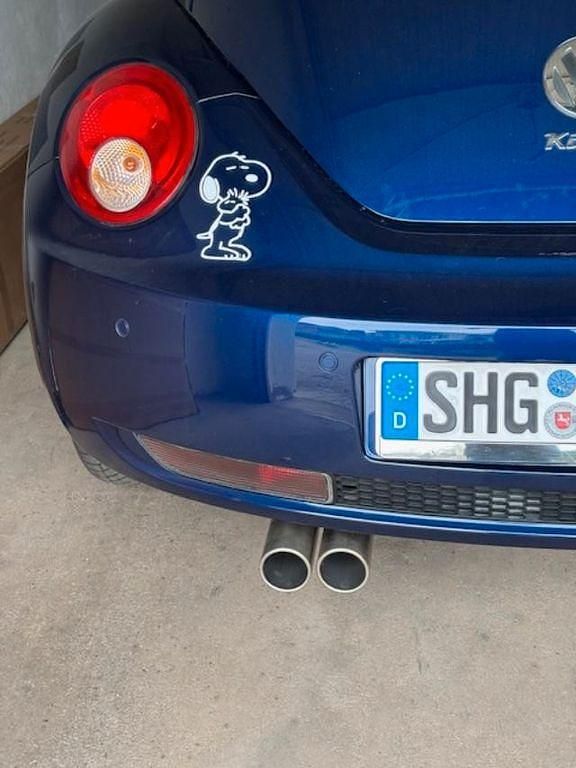 Gebraucht VW New Beetle 102 PS (75 kW) 2009 Blau Kleinwagen