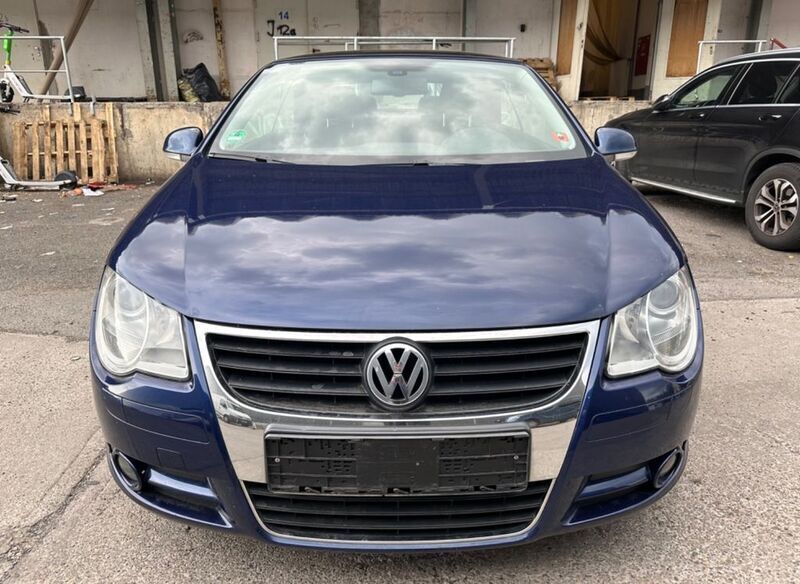 Blau Gebraucht 2007 VW Eos Cabrio | 3.300 € (Guter Preis) - Bild 1/4