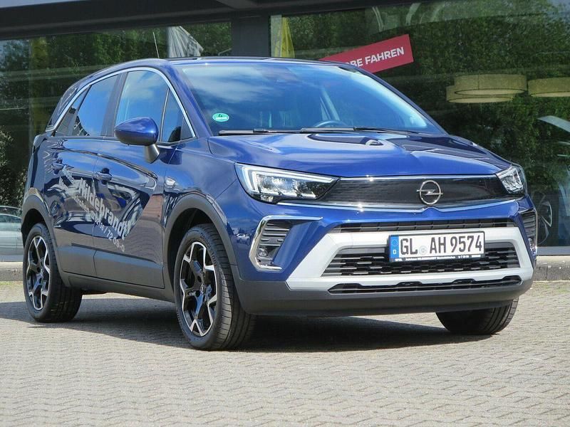 Blau metallic Gebraucht 2021 Opel Crossland Elegance SUV | 22.690 € (Teuer) - Bild 1/4