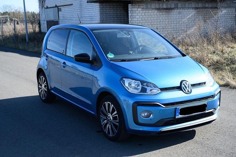 Gebraucht VW up! move up! 90 PS (66 kW) 2017 Blau Kleinwagen