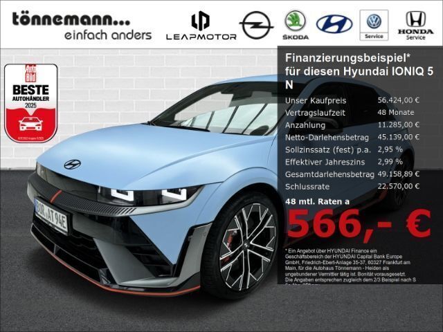 Performance blue Gebraucht 2024 Hyundai Ioniq 5 SUV | 56.424 € (Guter Preis) - Bild 1/3