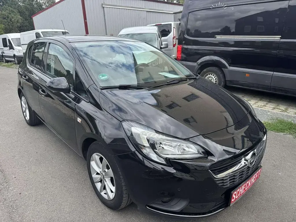 Gebraucht Opel Corsa 90 PS (66 kW) 2017 Schwarz Kleinwagen