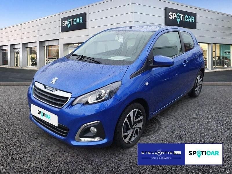 Blau Gebraucht 2021 Peugeot 108 Allure Kleinwagen | 8.489 € (Fairer Preis) - Bild 1/4