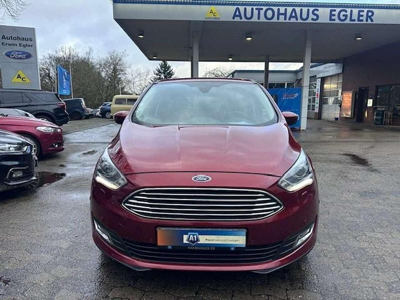 Gebraucht Ford C-MAX Titanium 182 PS (133 kW) 2015 Cranberryrot metallic Van / Kleinbus