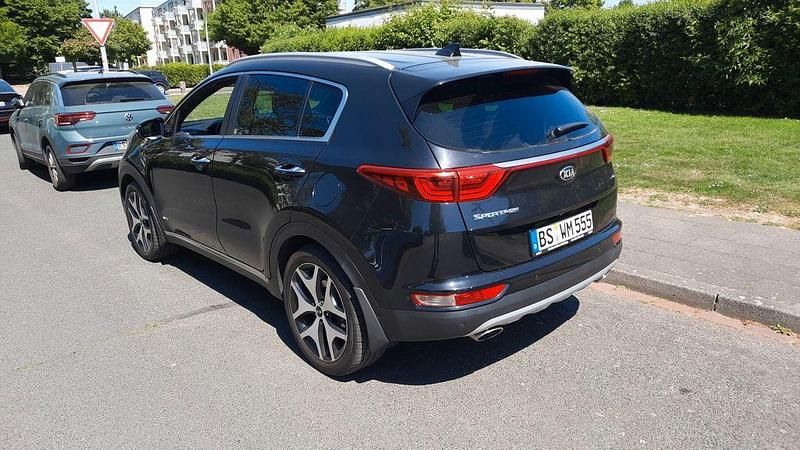 Gebraucht Kia Sportage GT-Line 185 PS (136 kW) 2016 Schwarz SUV