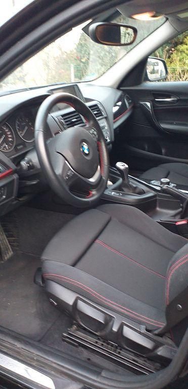 Schwarz Gebraucht 2015 BMW 116 Sport Line Kleinwagen | 9.999 € (Guter Preis) - Bild 1/4