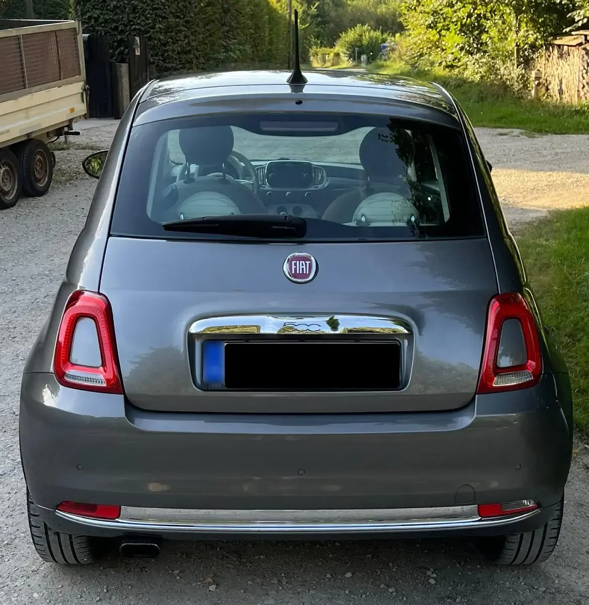 Usata Fiat 500 86 CV (63 kW) 2016 Grigio Utilitaria