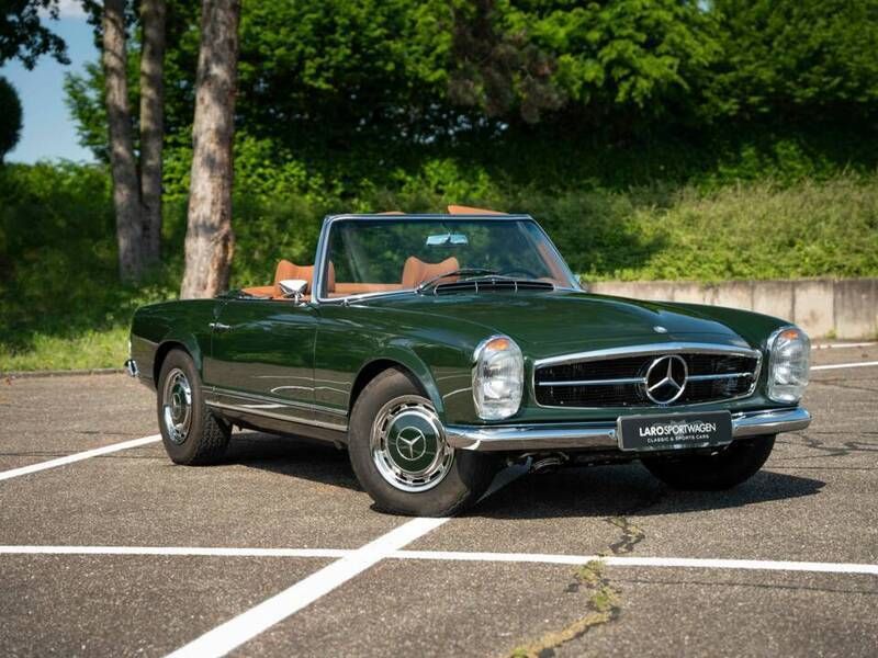 Grün Gebraucht 1968 Mercedes SL280 Cabrio | 189.900 € - Bild 1/4