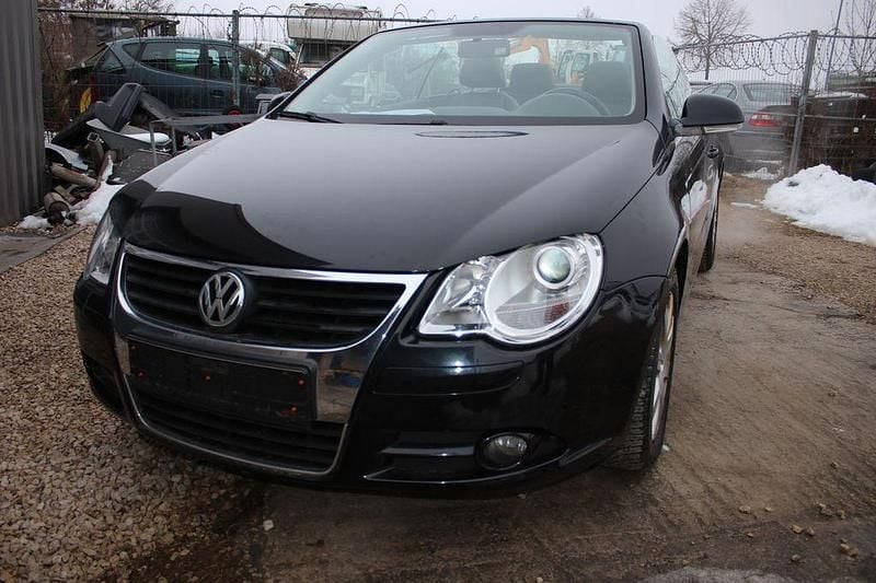 Gebraucht VW Eos 140 PS (102 kW) 2007 Schwarz Cabrio