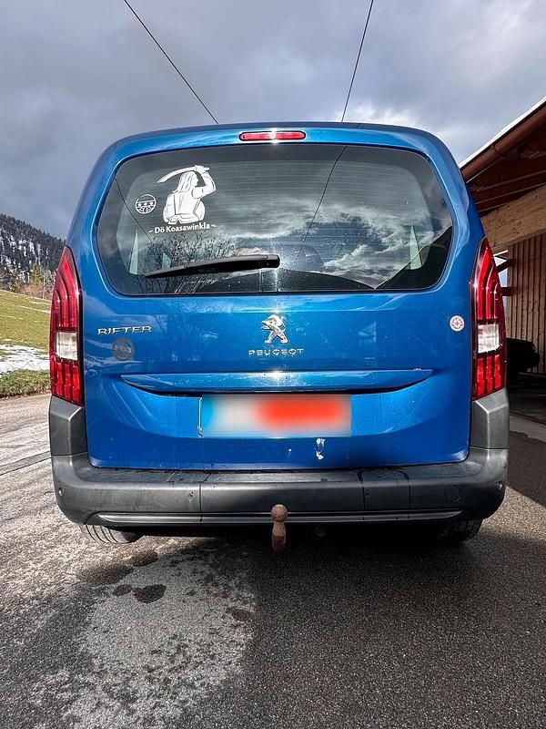 Gebraucht Peugeot Rifter 130 PS (95 kW) 2019 Blau Van / Kleinbus