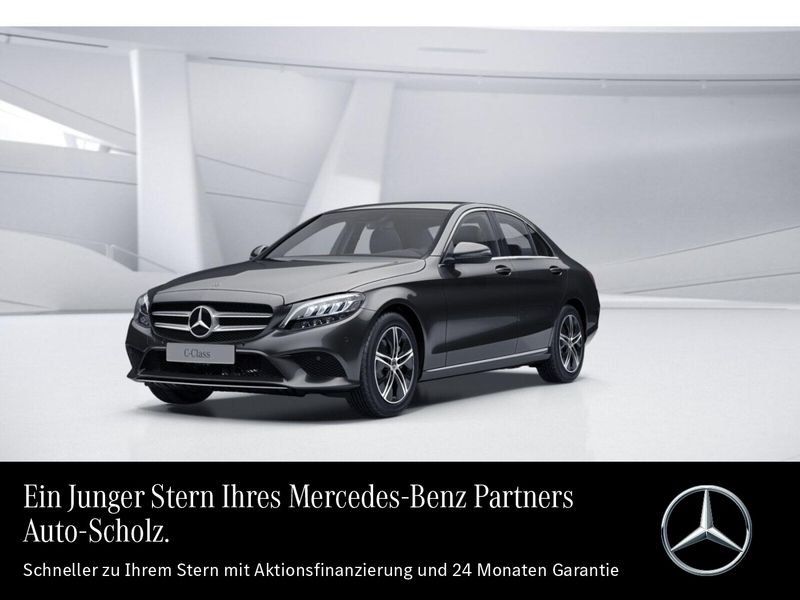 Grau Gebraucht 2021 Mercedes C220 Avantgarde Limousine | 29.477 € (Etwas zu teuer) - Bild 1/3
