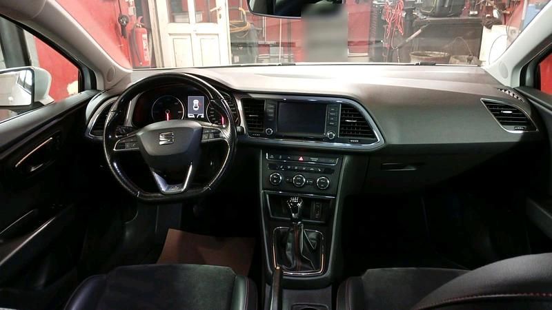 Usata Seat Leon FR 189 CV (139 kW) 2016 Bianco Station wagon