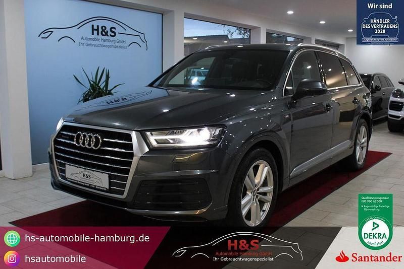 Daytonagrau perleffekt Gebraucht 2016 Audi Q7 S-Line SUV | 31.900 € (Fairer Preis) - Bild 1/4