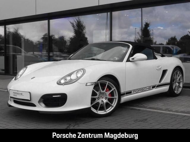 Weiß Gebraucht 2010 Porsche Boxster Spyder Cabrio | 74.990 € (Fairer Preis) - Bild 1/4