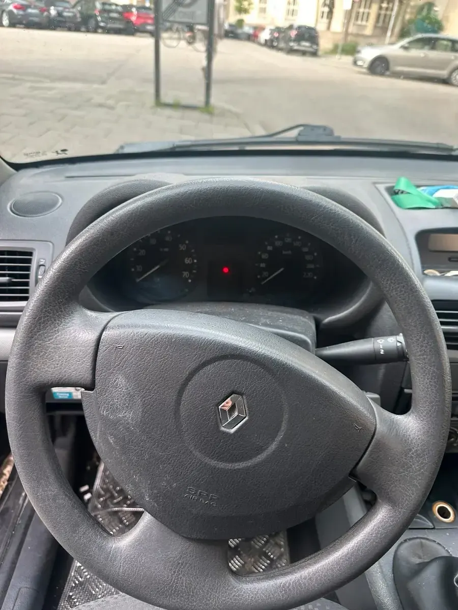 Gebraucht Renault Clio II 2007 Schwarz Kleinwagen