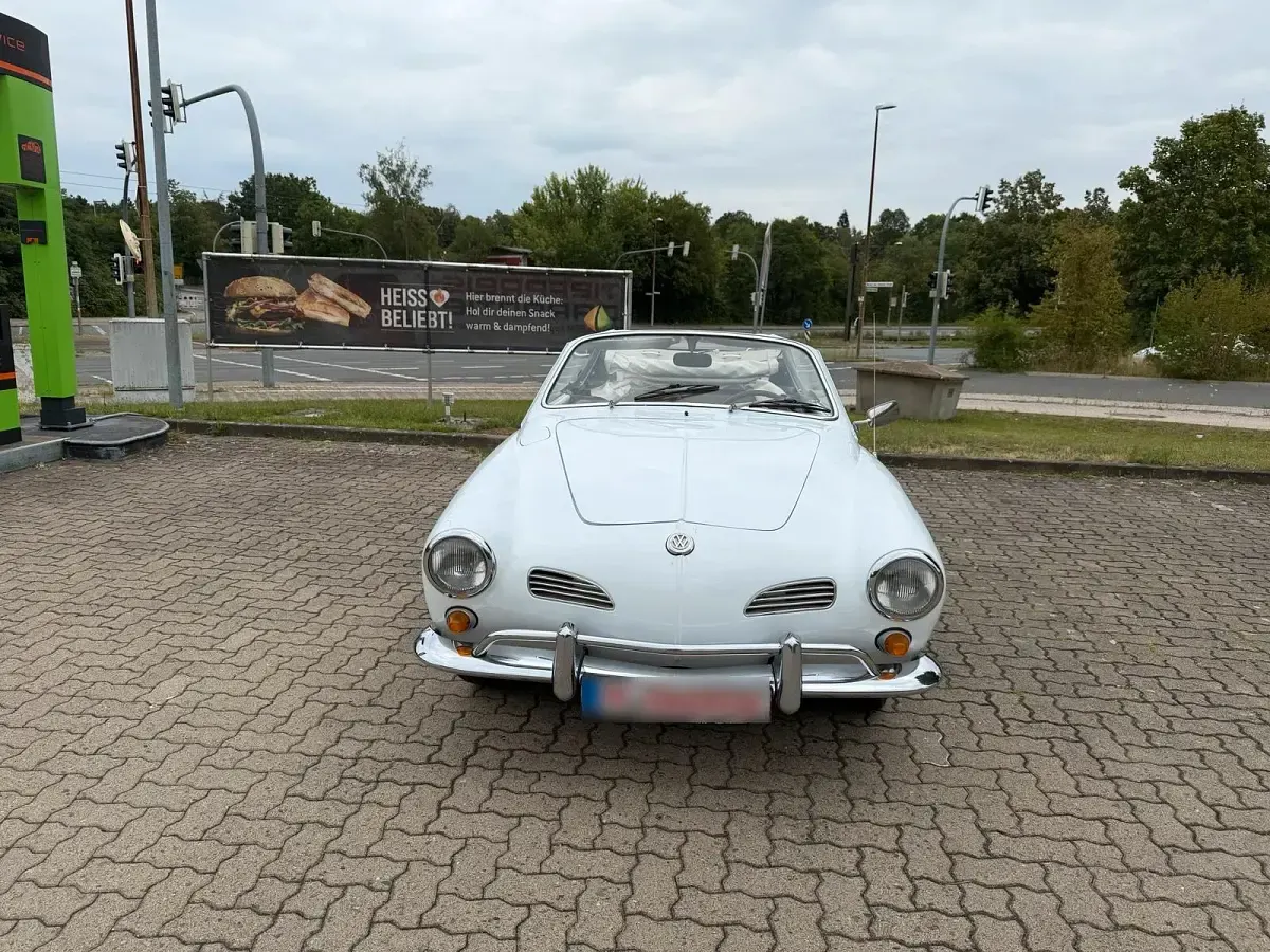 Gebraucht VW Karmann Ghia 44 PS (32 kW) 1968 Weiß Coupé