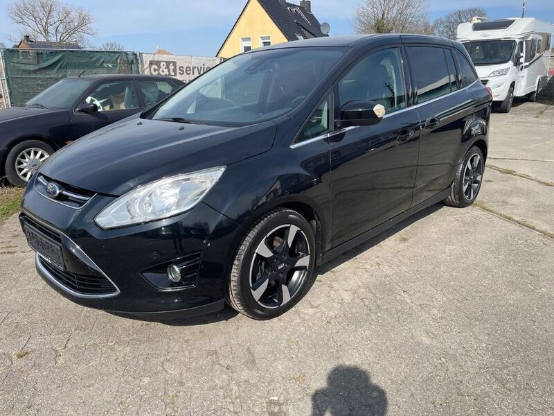 Schwarz Gebraucht 2012 Ford Grand C-Max Titanium Van / Kleinbus | 3.999 € (Guter Preis) - Bild 1/4