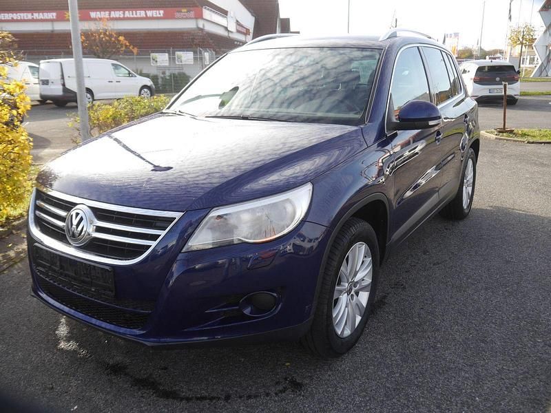 Blau Gebraucht 2009 VW Tiguan Sportline SUV | 4.500 € (Superpreis) - Bild 1/4